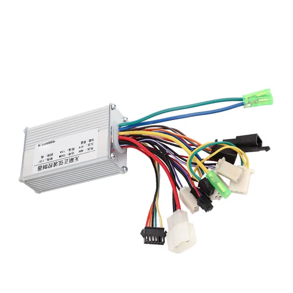 Børsteløs controller til elcykler, 48V, 250W, aluminiumslegering, til cykler og el-løbehjul.