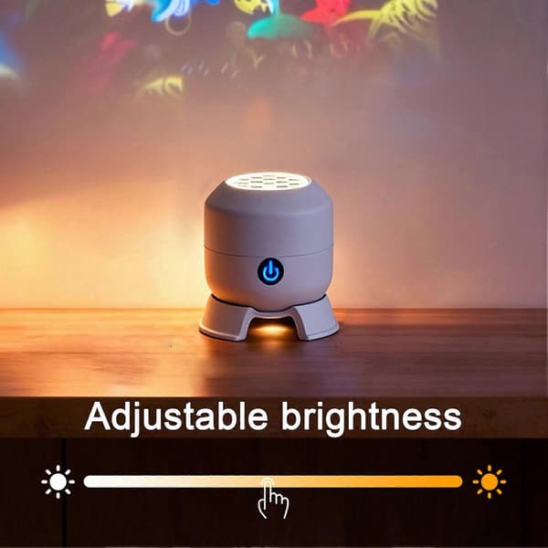 Roterende undervandsspotlight med dynamisk rotation og justerbar funktion (vandtæt version)