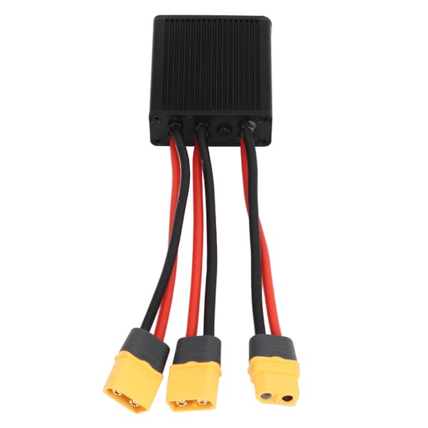 Dubbel batteriurladdningsomvandlare för elcyklar, parallellmodul 20V-72V 20A-adapter XT60