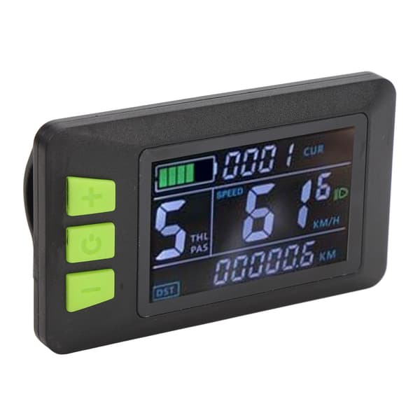 LCD-display til el-løbehjul, 6-bens kontrolpanel, vandafvisende, 24V-60V