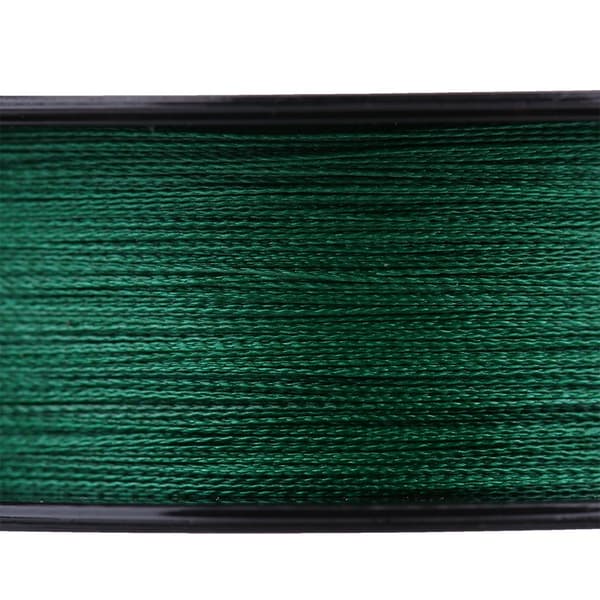 PE Multifilament Fiskelina, 4 Trådar, 100m, Grön, Superresistent för Havsfiske