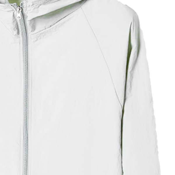 Letvægts åndbart UV-solbeskyttelsestøj til mænd til sommer, hvid, XL, polyester, 150g