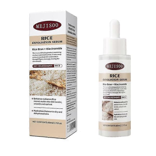 Peel Shot Glow Rice Ampul Duo Hvid ris ampul+Sort ris ampul, Blid eksfolierende ansigt og