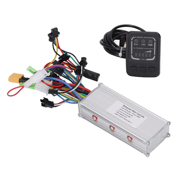 36V 48V 500W Elcykel Motor Controller med Display Panel G20 Scooter Tilbehørssæt