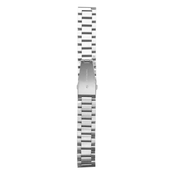 Metalarmbånd med quick-release mikrojusteringsspænde, kompatibelt med S2 og S3, rustfrit stål.