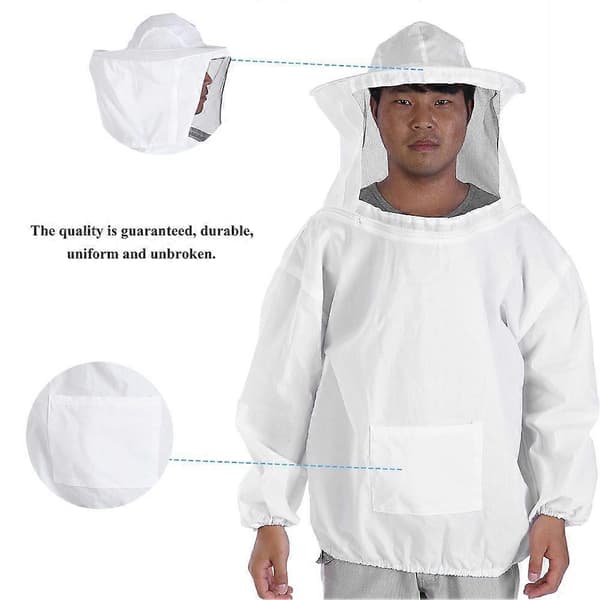 Profesjonell beskyttelsesdrakt for birøkt
