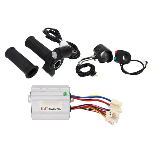 Elektrisk sykkel gassregulatorsett 48V 500W med frontlys og stabilt styre
