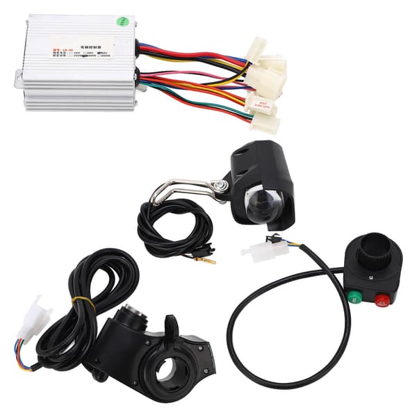 48V 500W Elcykel Controller Styr Kit med Varmeafledning og Forlygte