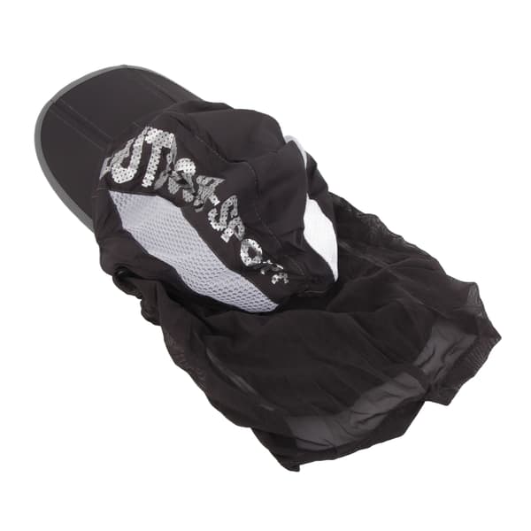 Sammenleggbar solhatt, unisex, solbeskyttelse, for utendørsaktiviteter, grå