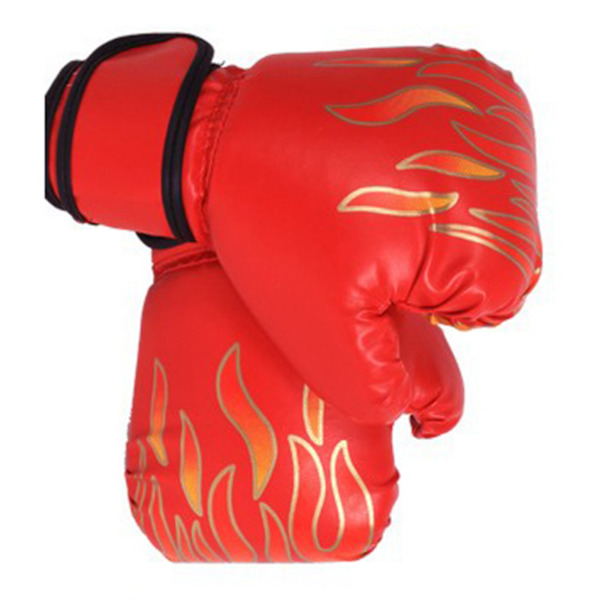 Profesjonelle boksehansker for barn for MMA-trening, kickboksing, rød PU-boksesekk