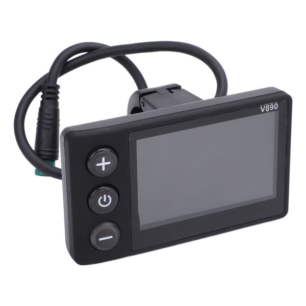 Multifunktionelt vandafvisende LCD-panel til elcykler, 22,2 mm, 24V, 36V, 48V, 60V