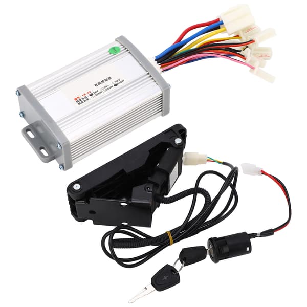 Controller Kit og Gaspedal til 24V 800W Elektrisk Trehjulet Cykel Konvertering - Elcykel