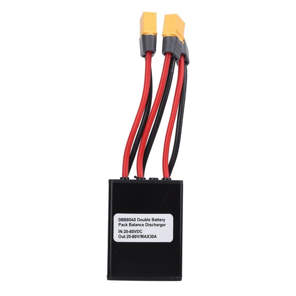 Dobbel batteriutladningsomformer parallellmoduladapter XT60 20-80V for 250-3000W motor