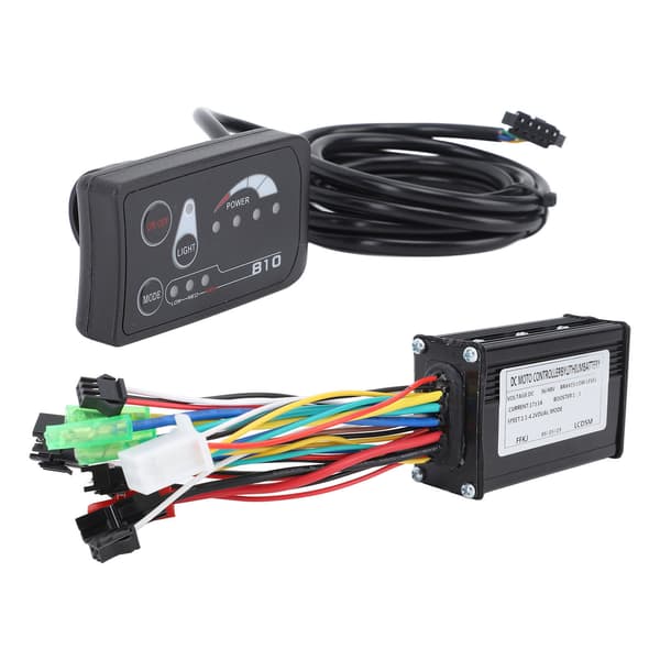 Elcykelkonverteringssats med 17A-kontroller, 250W-350W-panel, S810 Triple Mode, DIY
