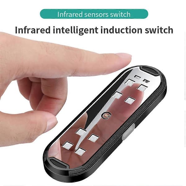 Blinkande LED-miljöbelysning, kombinerad med smarta sensorbrytare, förhindrar olyckor.