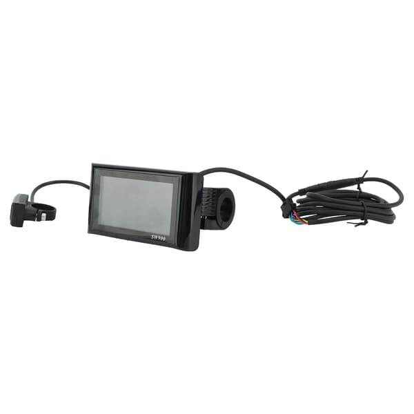 SW900 El-cykel Scooter LCD Display Kontrolpanel Hastighed 24V-60V Batteri
