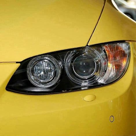 Par frontlysdeksler til BMW E92 E93 Coupe M3 328I 335I Cabriolet 2006-2010