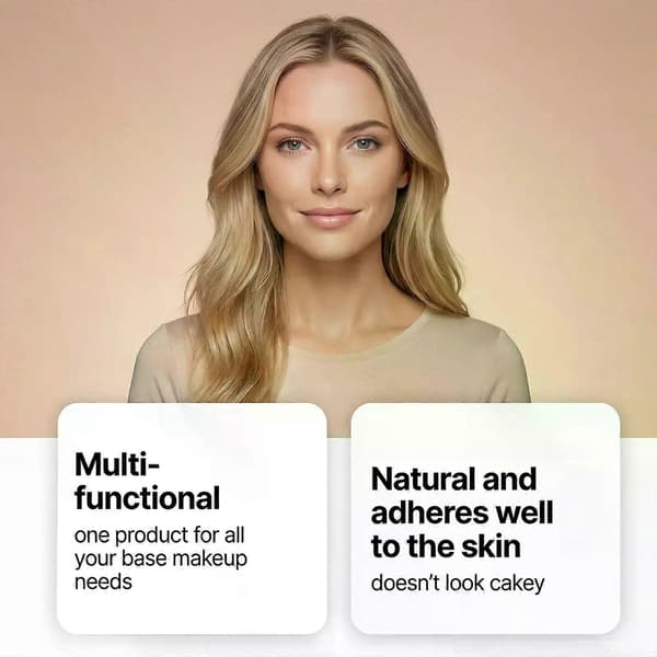 Multifunktionel ansigtscremestick, kan bruges på læber og kinder - Pink blush stick