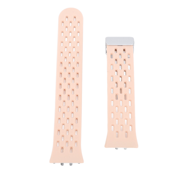 Åndbar silikone urrem med quick release til Galaxy Fit3 Roseate