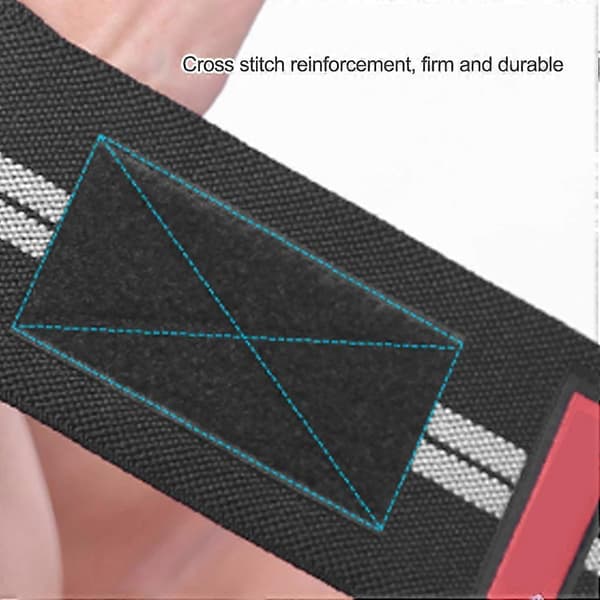 Bärbart handledsband för tyngdlyftning, andningsbart bandage för tyngdlyftning och styrkelyft, gymhandledsband, sportutrustning.