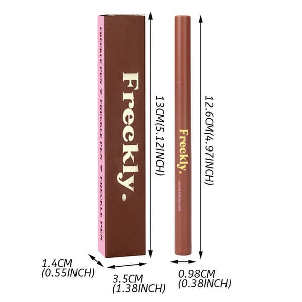 Langtidsholdbar concealerpen, dækker effektivt brune pletter og rødme.
