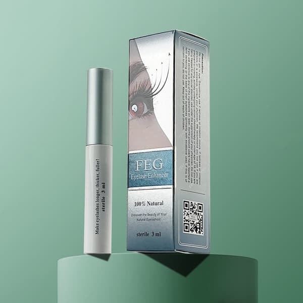 Feg Eyelash Growth Serum Naturlig Medicinsk Terapi Eyelash Serum Mascara Eyelash Growth Serum 2pcs