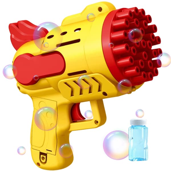 29-håls bubbelmaskin för barn, elektrisk bubbelpistol, bubbelleksak, utomhuspresent