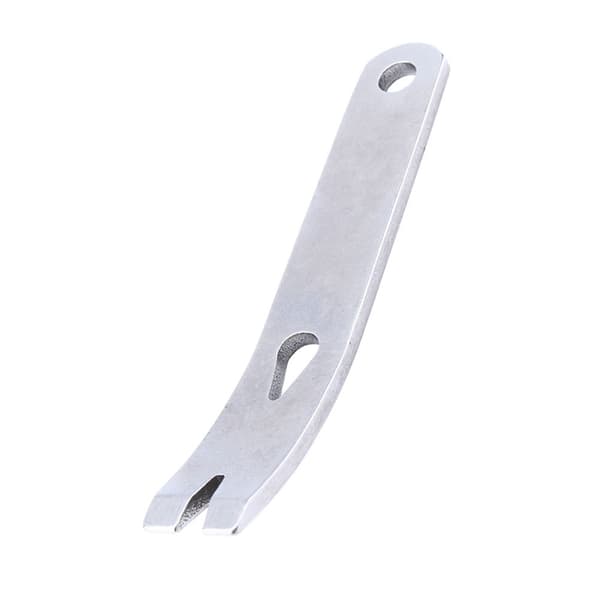 Multifunktionelt Mini Koben Nøglering Værktøj, Rustfrit Stål, til Overlevelsesbrug og Skrabning.