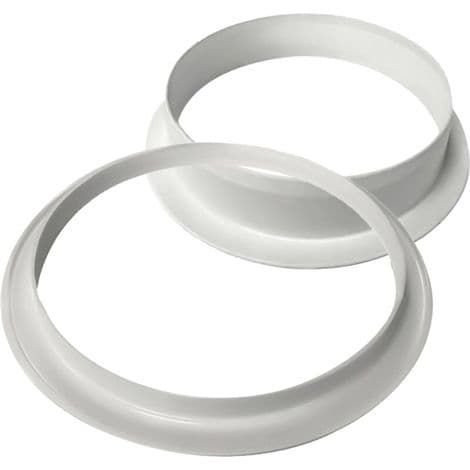 Filterpose støtteringe kompatible med Desjoyaux, filterstrømpe tilbehør, poolfilter, indre og ydre støtteringe lavet af holdbart ABS-plast