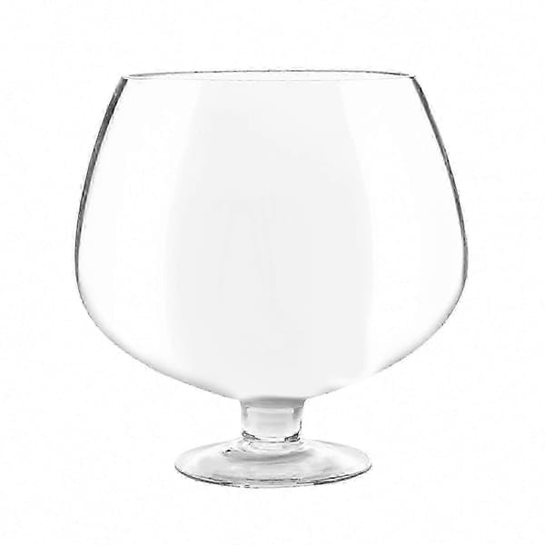 Overdimensioneret stilkglas, stort klart glas, perfekt til aftener med venner.