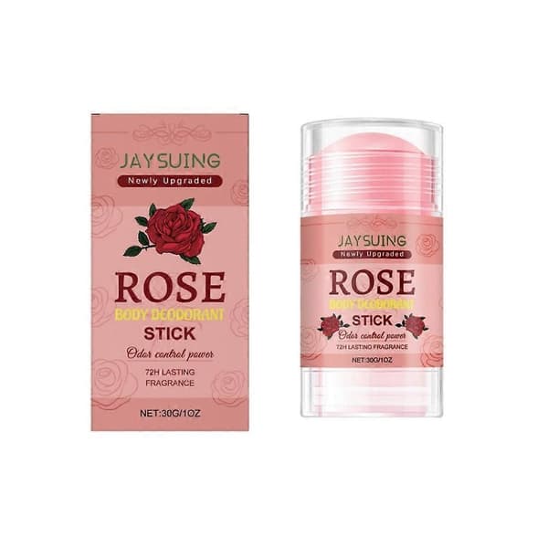 72H Friskhed Rose Kropsduftstift, Langvarig Lugtfjerner til Armhuler, Krop, Private Områder