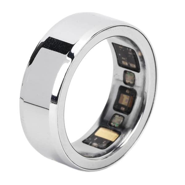 Smart Bluetooth Sundhedsring med Søvnovervågning, Tryk og Temperaturkontrol - IPX8