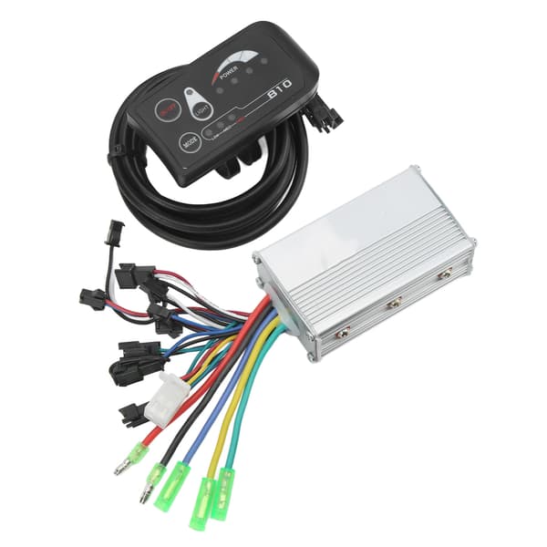 Elcykelmotorstyrenhetssats 48V 250W 350W med LED-panel 810