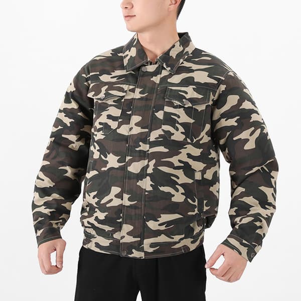 Jacka med USB-fläkt, 4 hastigheter, kroppskylning för utomhusaktiviteter, 2XL