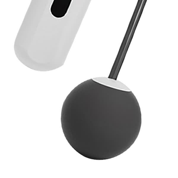 Trådlöst hopprep med intelligent räkning och röststyrning, viktat, PU ABS-design, vit