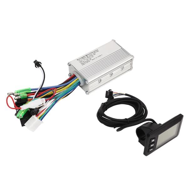Elektrisk cykel børsteløs motorcontroller-sæt med LCD-display 24-48V 250W 350W