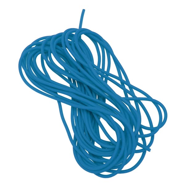 Latex elastisk snöre 2,1 mm 5 m elastisk snöre för tennisträning utomhussport blå