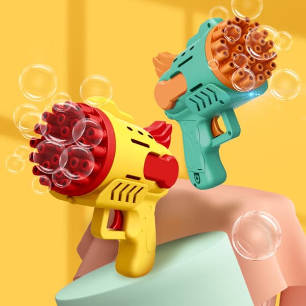 29-håls bubbelmaskin för barn, elektrisk bubbelpistol, bubbelleksak, utomhuspresent