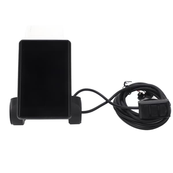 LCD-display til 24V 36V 48V 60V elcykel med forlygteinterface, ABS-materiale