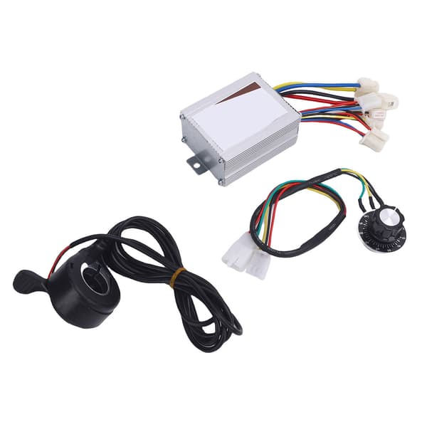 48V 500W Elcykel Motor Controller Kit med Tommelfingergas og Universal Hastighedsbegrænser