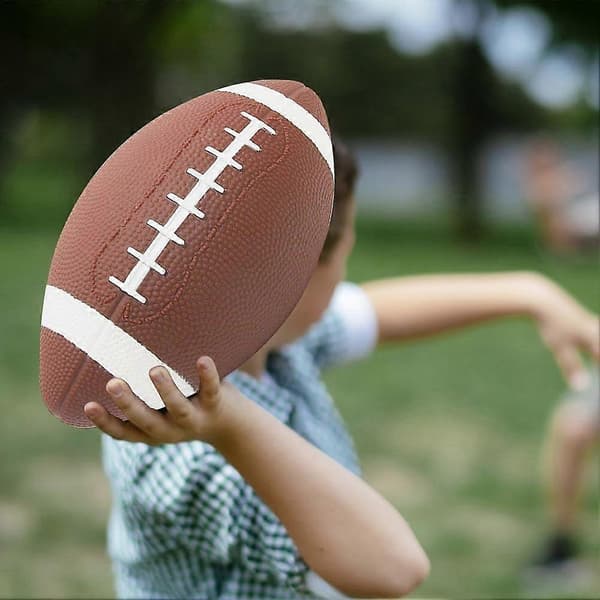 Mini amerikansk fodbold til børn, skridsikkert greb, retro ungdomstræningsbold