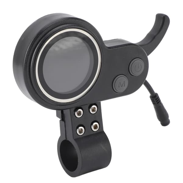 Färgglad LCD-display för elscooter 36-60V 6-stifts vattentät ABS-panel