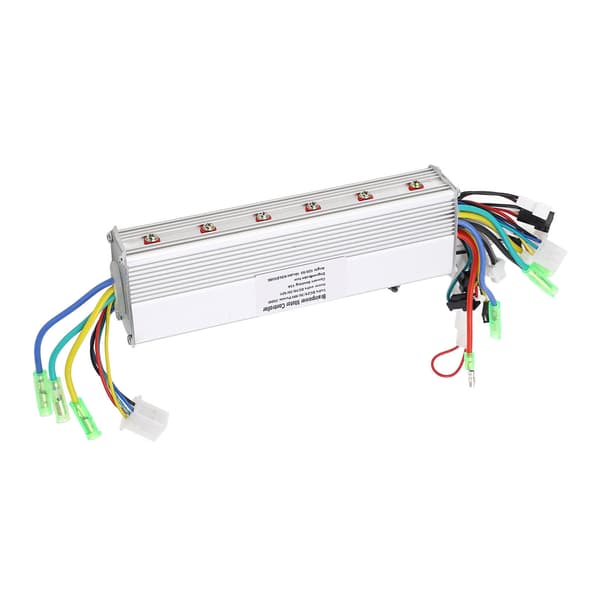 Borstlös styrenhet för 24V 36V 48V elfordon, litiumbatteri, dubbeldrift, aluminiumlegering