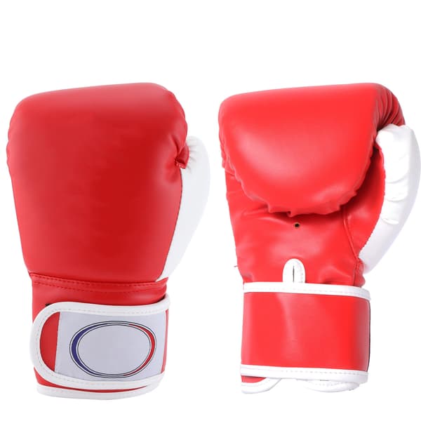1 par boksehansker for barn, gutter og jenter, trening, Shake-Off Fists, rød