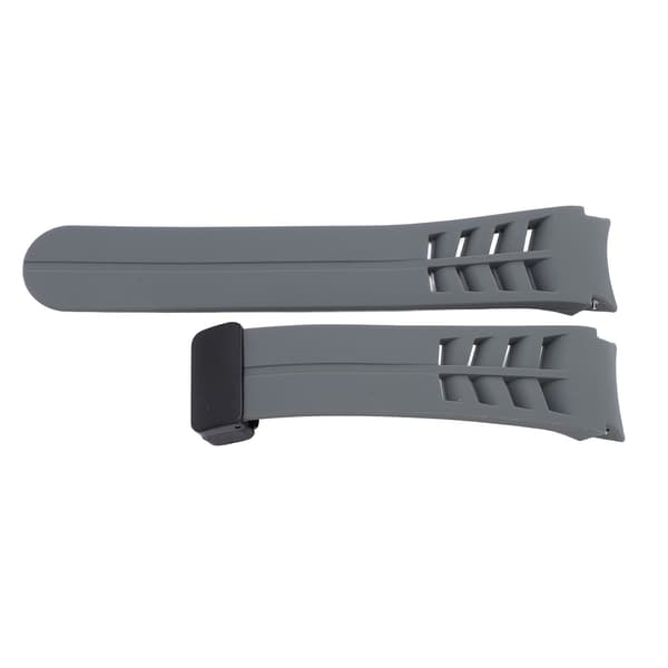 44 mm silikonerem med magnetspænde til Galaxy Watch 7 6 5 4 Space Gray