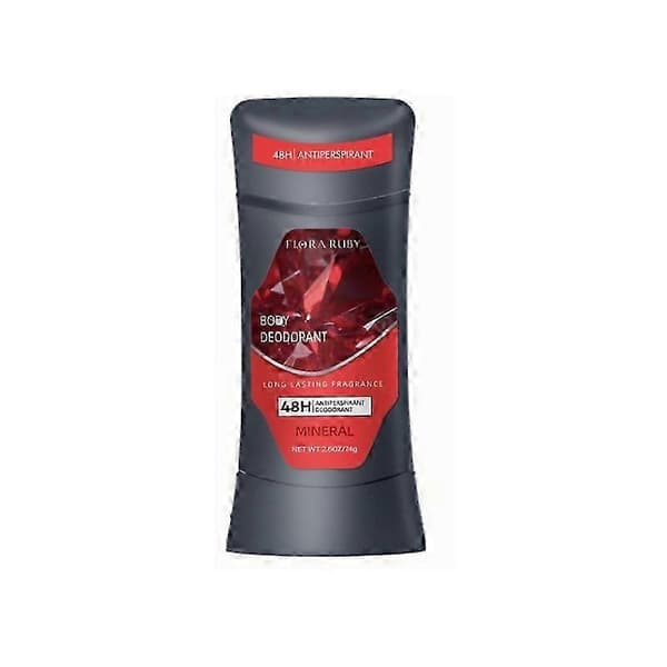 Herrantiperspirant med marin doft, långvarig (48 timmar) sandelträformula, ren sportig doft.