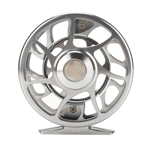 5/7 Fluefiskerulle, Helt i Metal, Aluminiumslegering, CNC-bearbejdning, 1:1 Hastighedsforhold