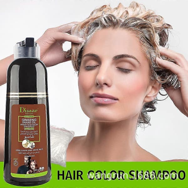 Disaar brun shampoo, nærende og fugtgivende, shampoo til bleget hår