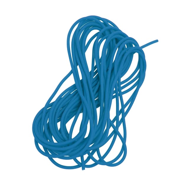 Latex elastisk snöre 2,1 mm 5 m elastisk snöre för tennisträning utomhussport blå