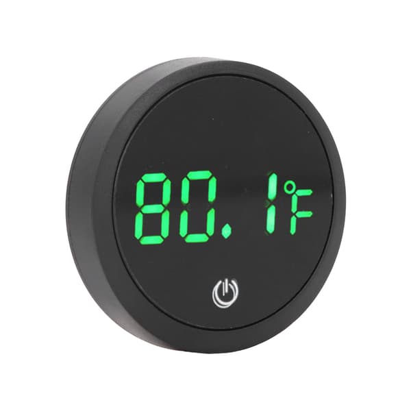 Digitalt termometer til akvarier med højpræcisions LED-display, Fahrenheit, til glas